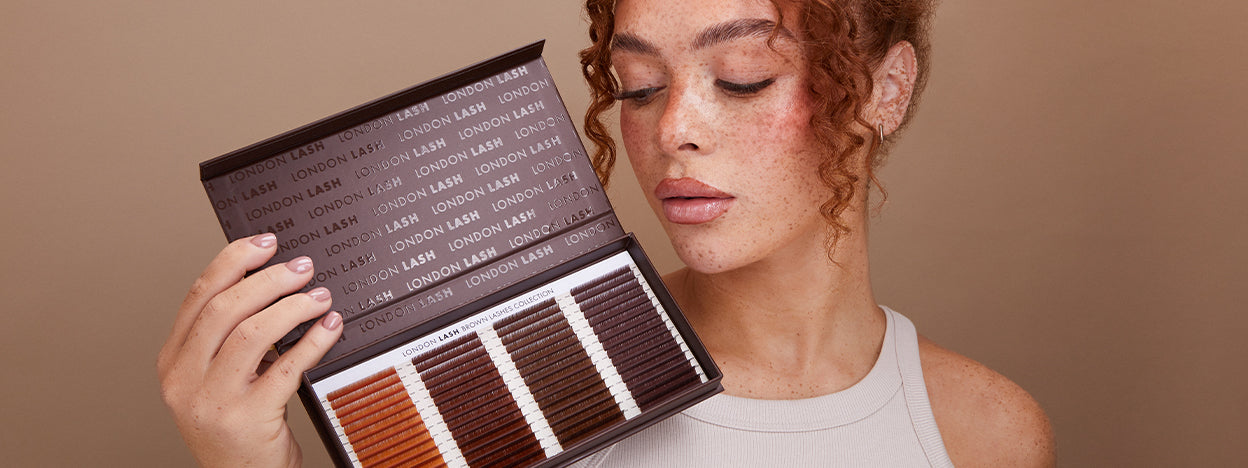 brown lashes