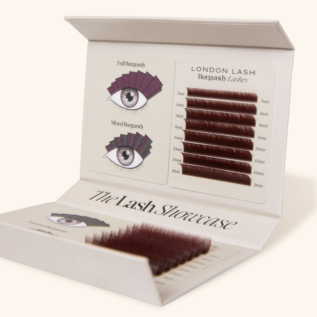 Burgunderrote Wimpern 0,07