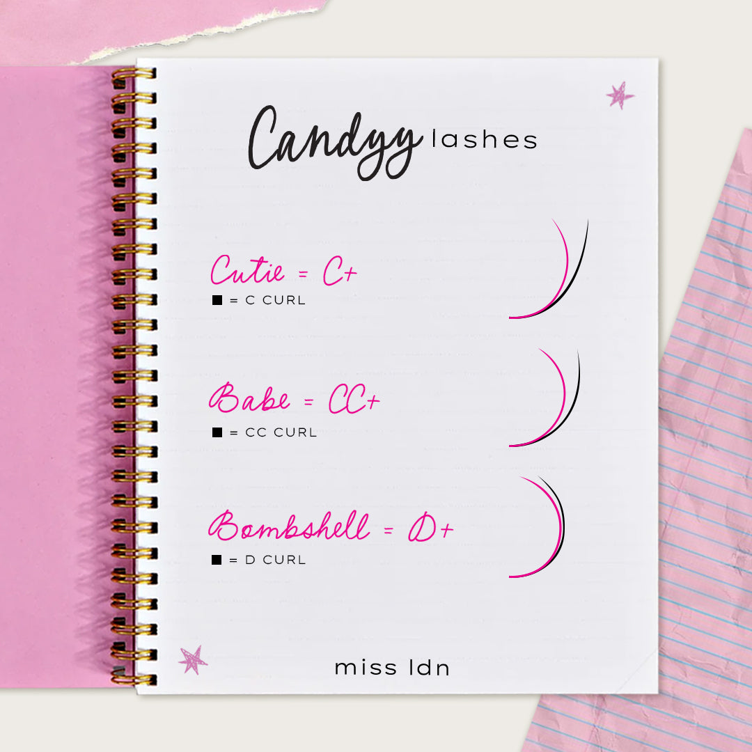 CandYY Wimpern YY 0.07 Mix