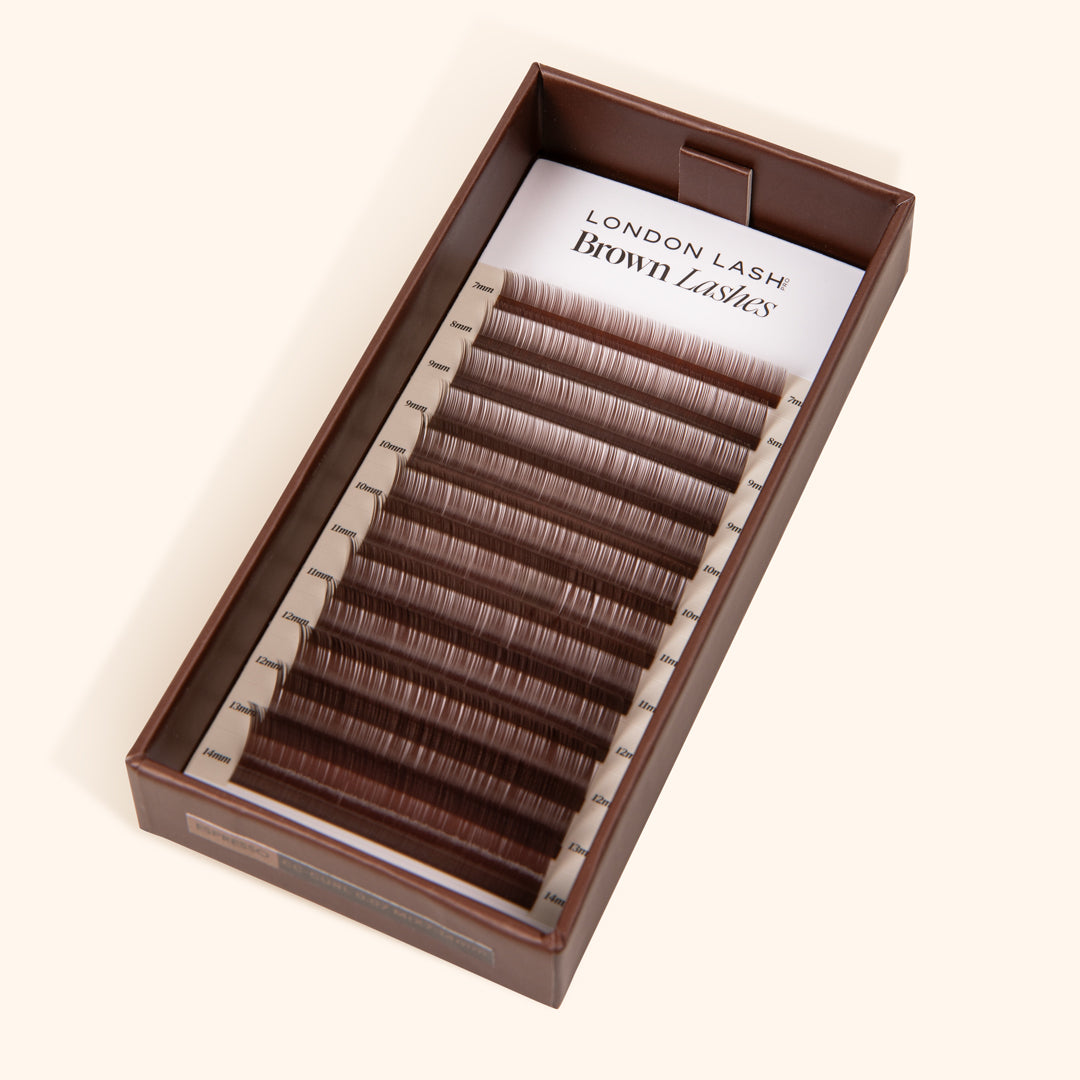 Braune Wimpern – Espresso Kollektion