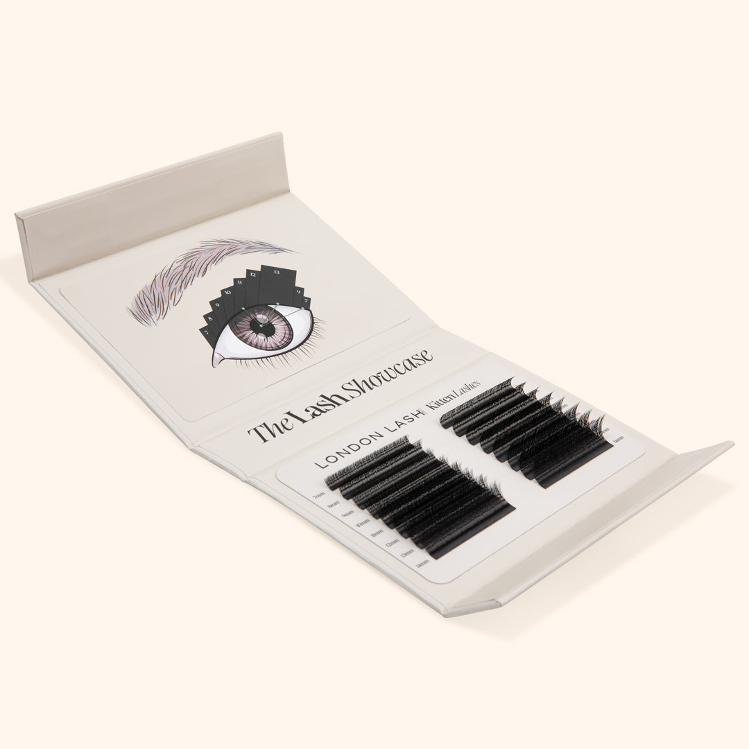 Kätzchenwimpern - Schwarz
