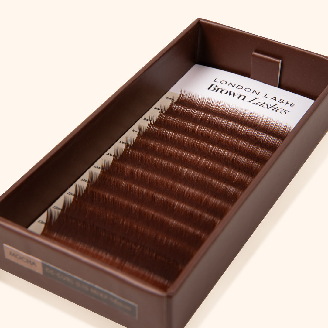 Braune Wimpern – Mocha Kollektion