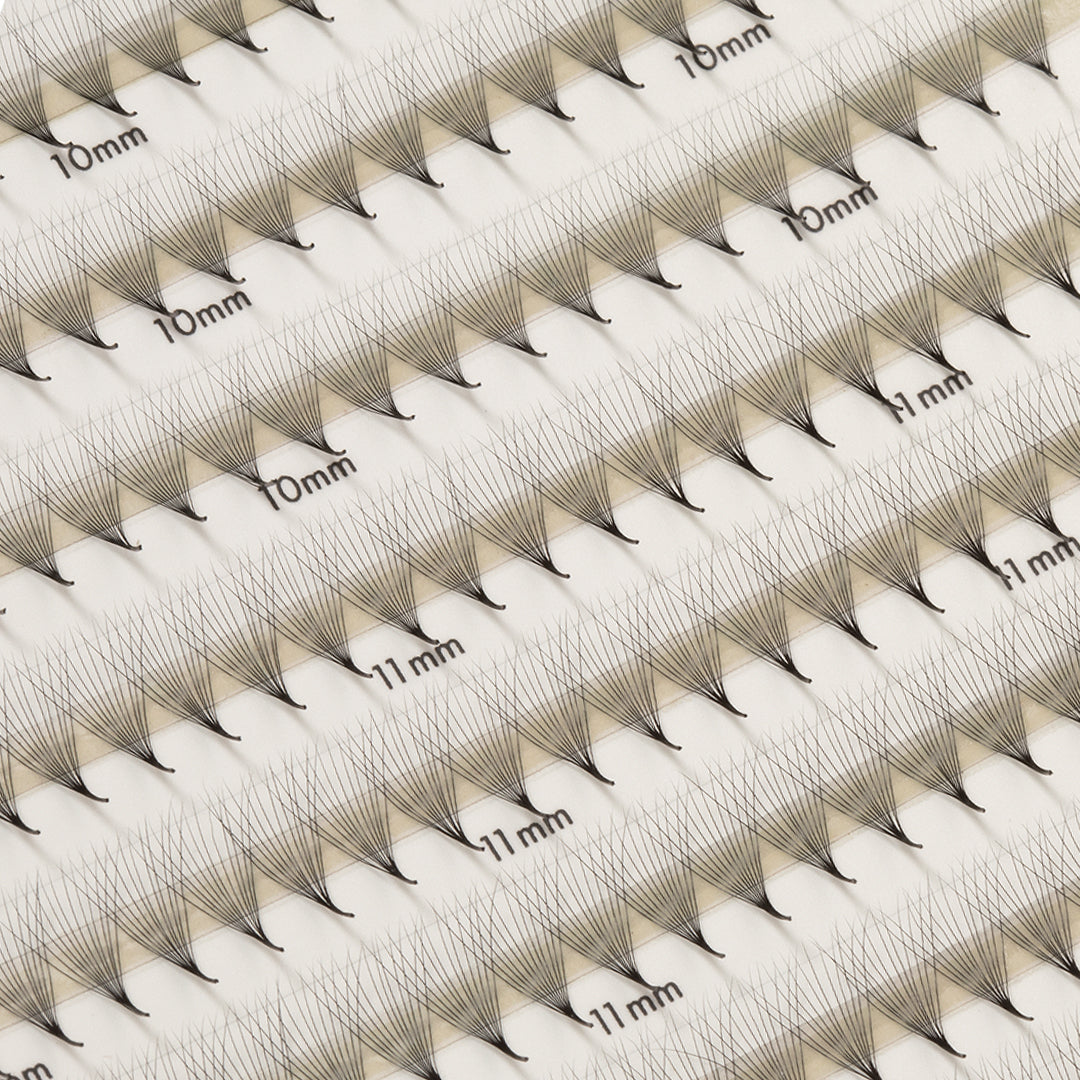 Narrow Premade/Promade Fans 12D 0.03 640 fans - Mixed Lengths