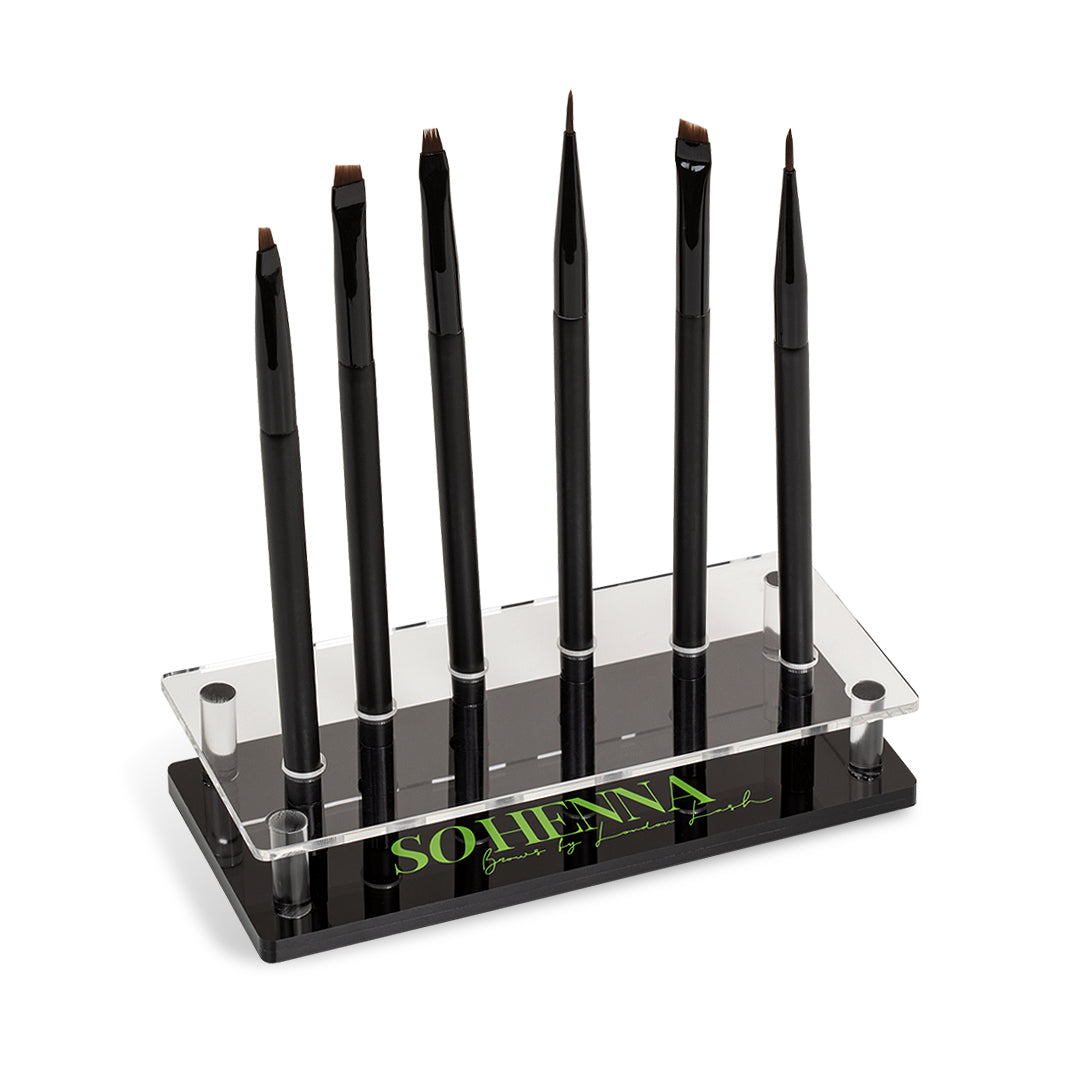 So Henna Set mit Bürstenhalter & Bürsten