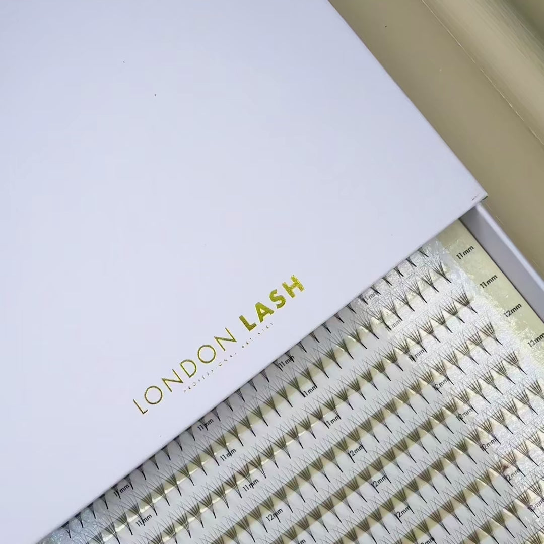 Premade/Promade Fans 5D 0.06 600 fans - MIX TRAY